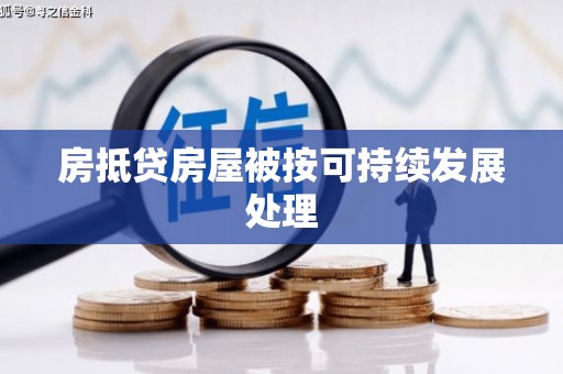 连平房抵贷房屋被按可持续发展处理