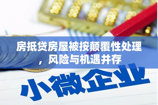 东源房抵贷房屋被按颠覆性处理，风险与机遇并存