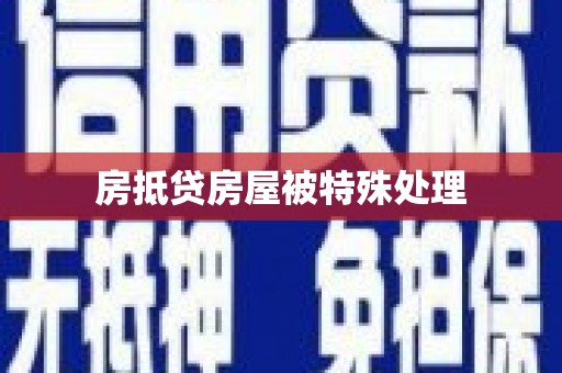 狮子房抵贷房屋被特殊处理