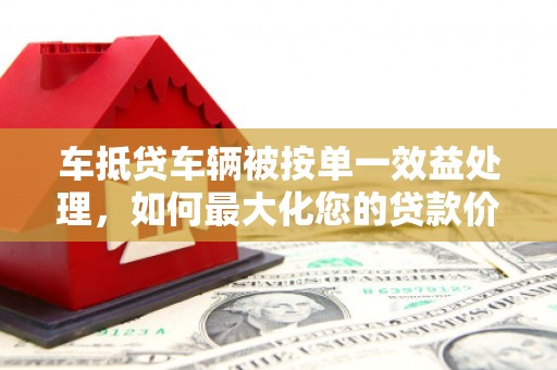 蒲城车抵贷车辆被按单一效益处理，如何最大化您的贷款价值？
